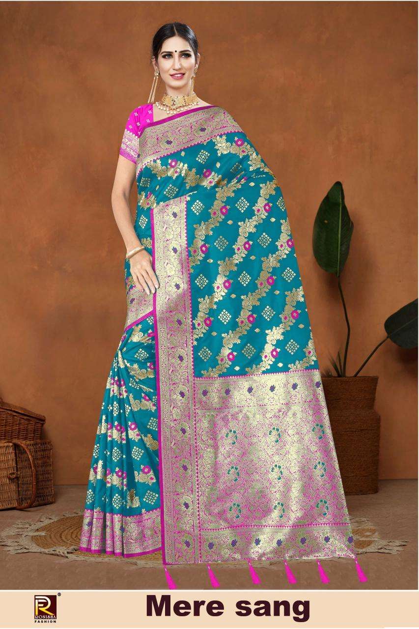 Ronisha Mere Sang Mumbai textile market sarees