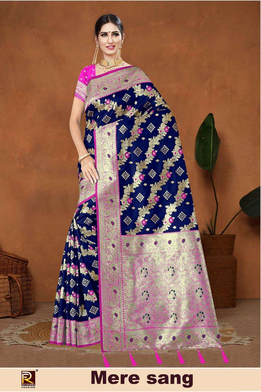 Ronisha Mere Sang Mumbai textile market sarees