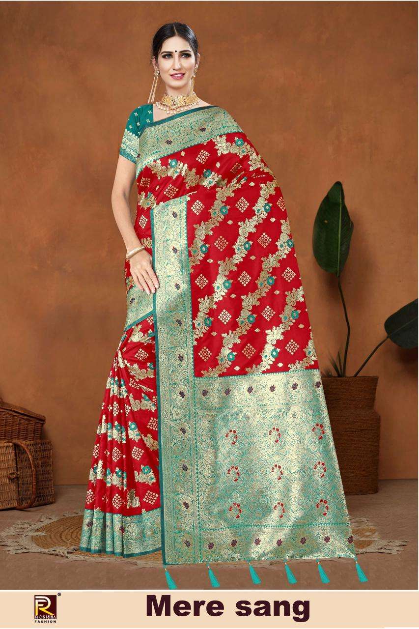 Ronisha Mere Sang Mumbai textile market sarees