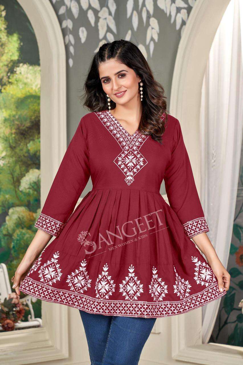 Sangeet Natasha Latest kurti designs in Surat