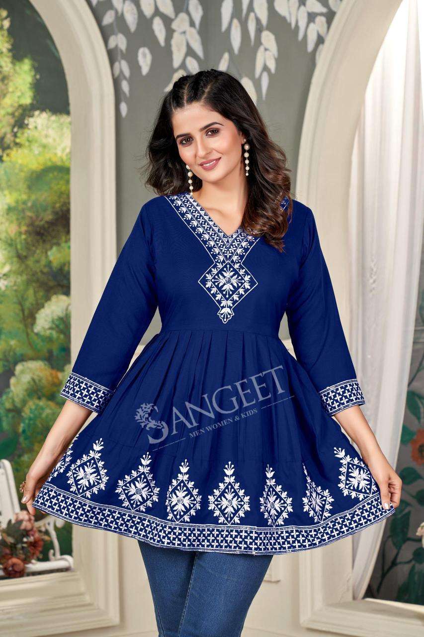 Sangeet Natasha Latest kurti designs in Surat