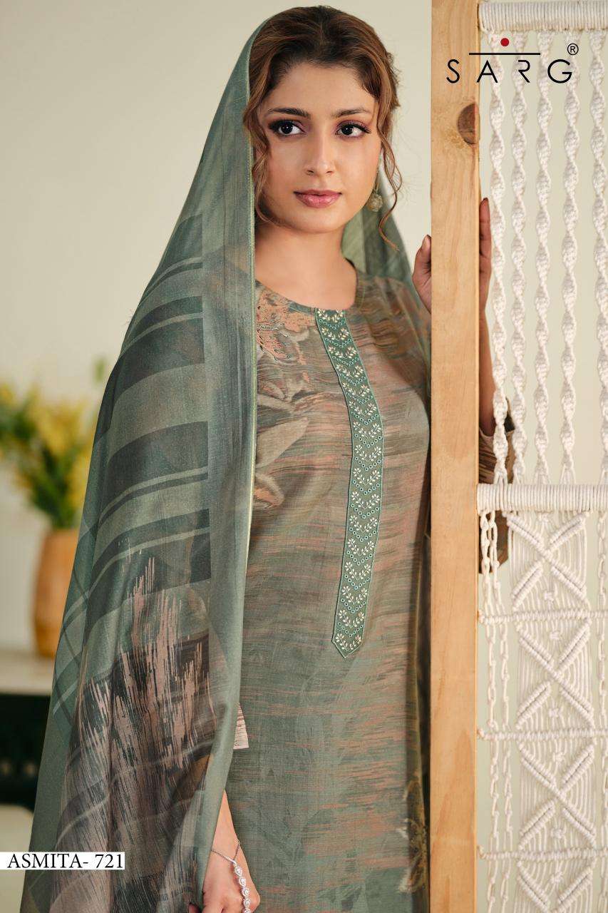 Sarg Asmita Pakistani lawn suits in Heydrabad