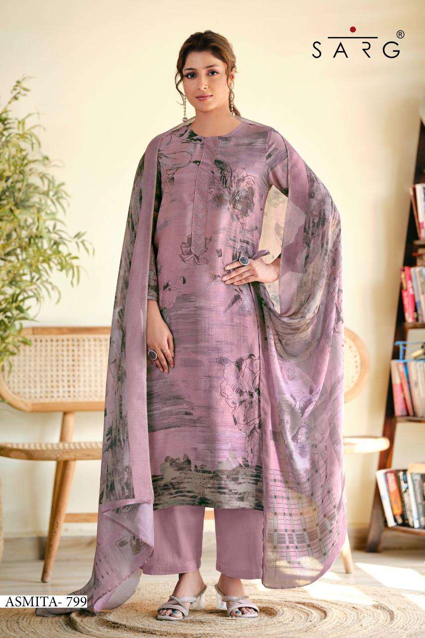 Sarg Asmita Pakistani lawn suits in Heydrabad