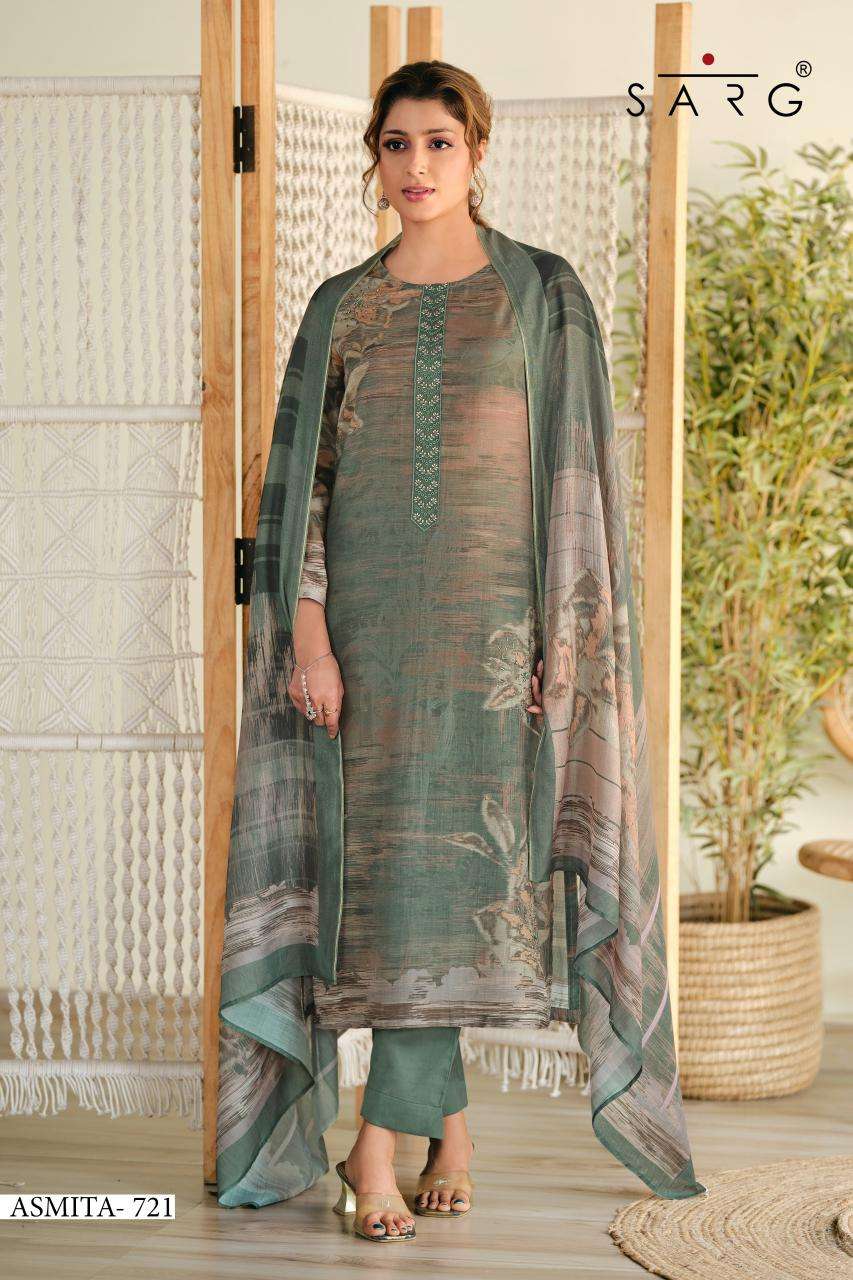 Sarg Asmita Pakistani lawn suits in Heydrabad