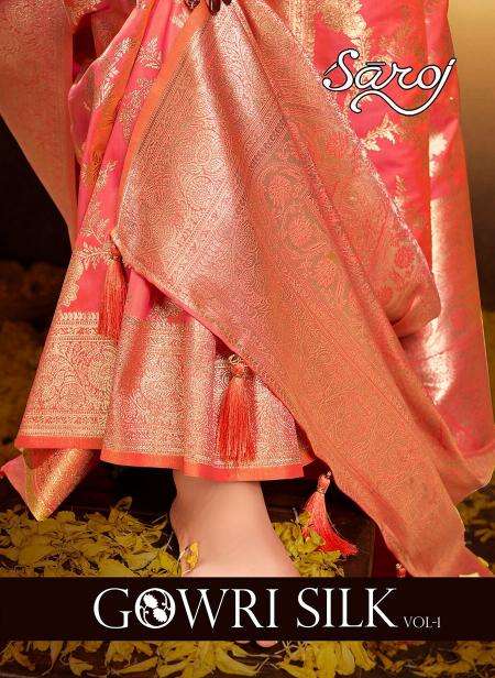 Saroj Gowri silk Vol.1 Saree manufacturers in India