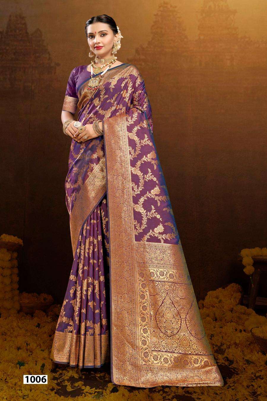 Saroj Gowri silk Vol.1 Saree manufacturers in India