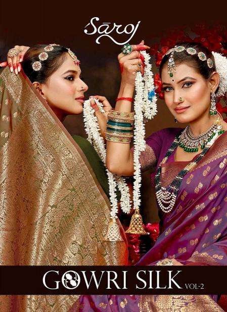 Saroj Gowri silk Vol.2 Designer sarees wholesale