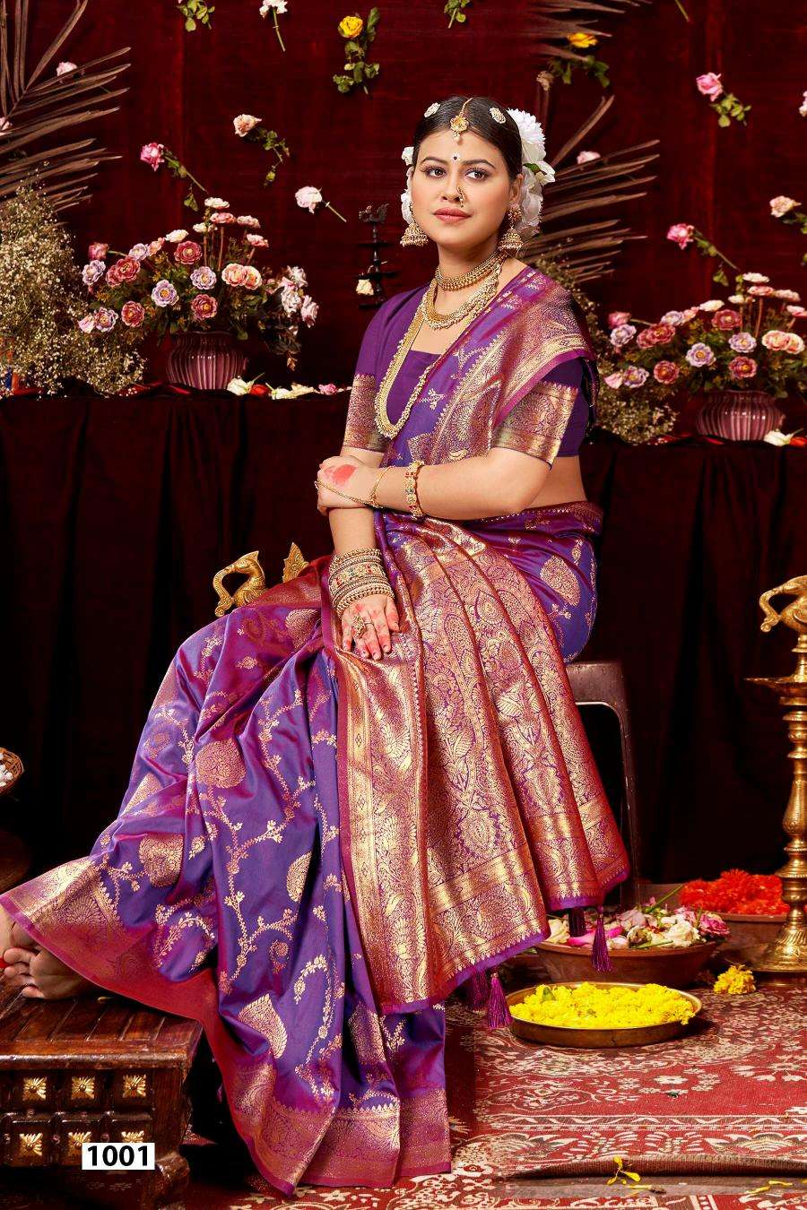 Saroj Gowri silk Vol.3 Saree wholesalers in Mumbai