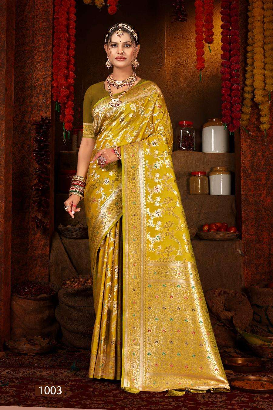 Saroj Gurur Silk vol.1 50*600 Designer saree wholesalers in Mumbai