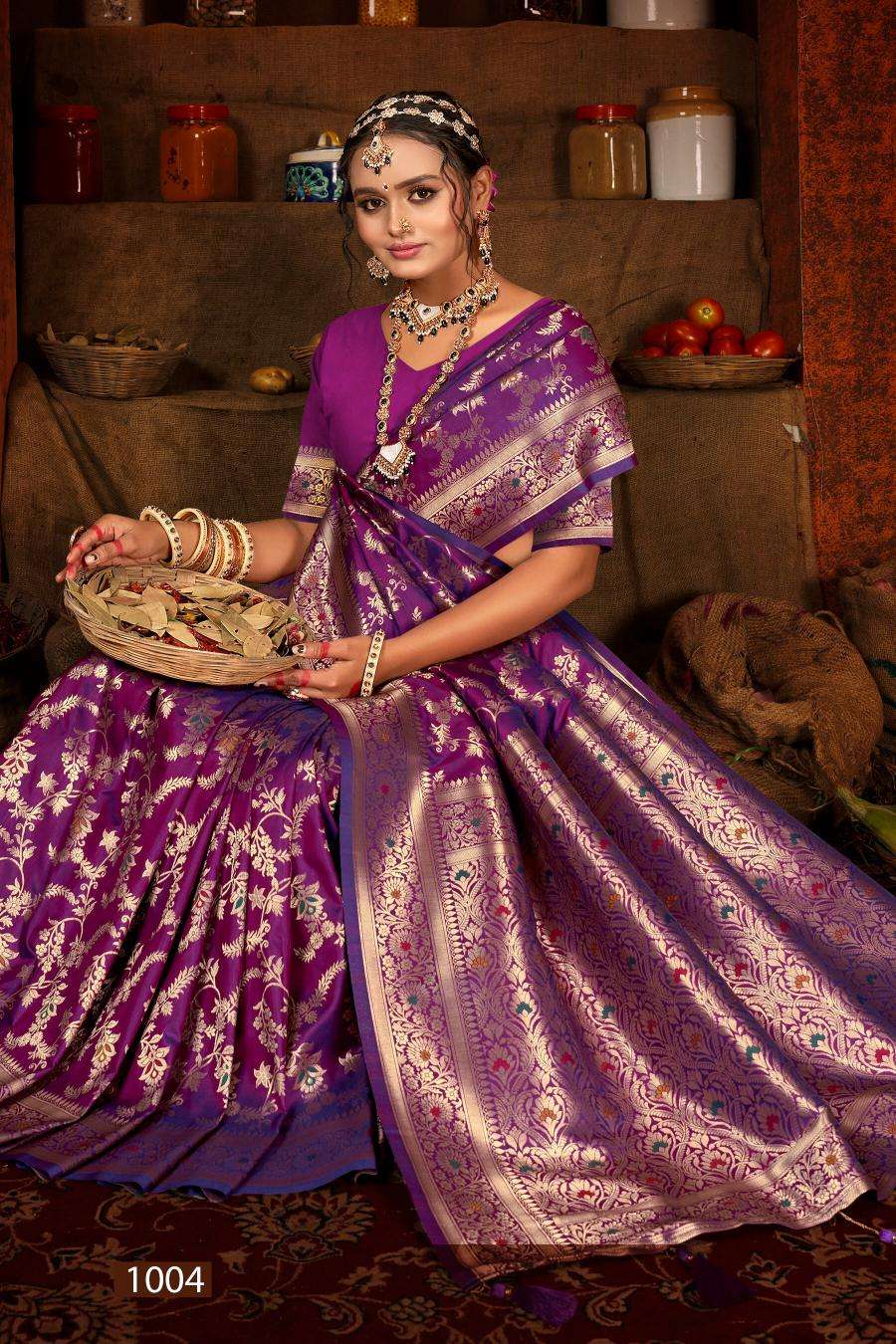 Saroj Gurur Silk vol.1 50*600 Designer saree wholesalers in Mumbai