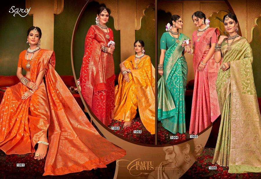 Saroj Swara silk vol.1 Saree wholesale suppliers in Delhi