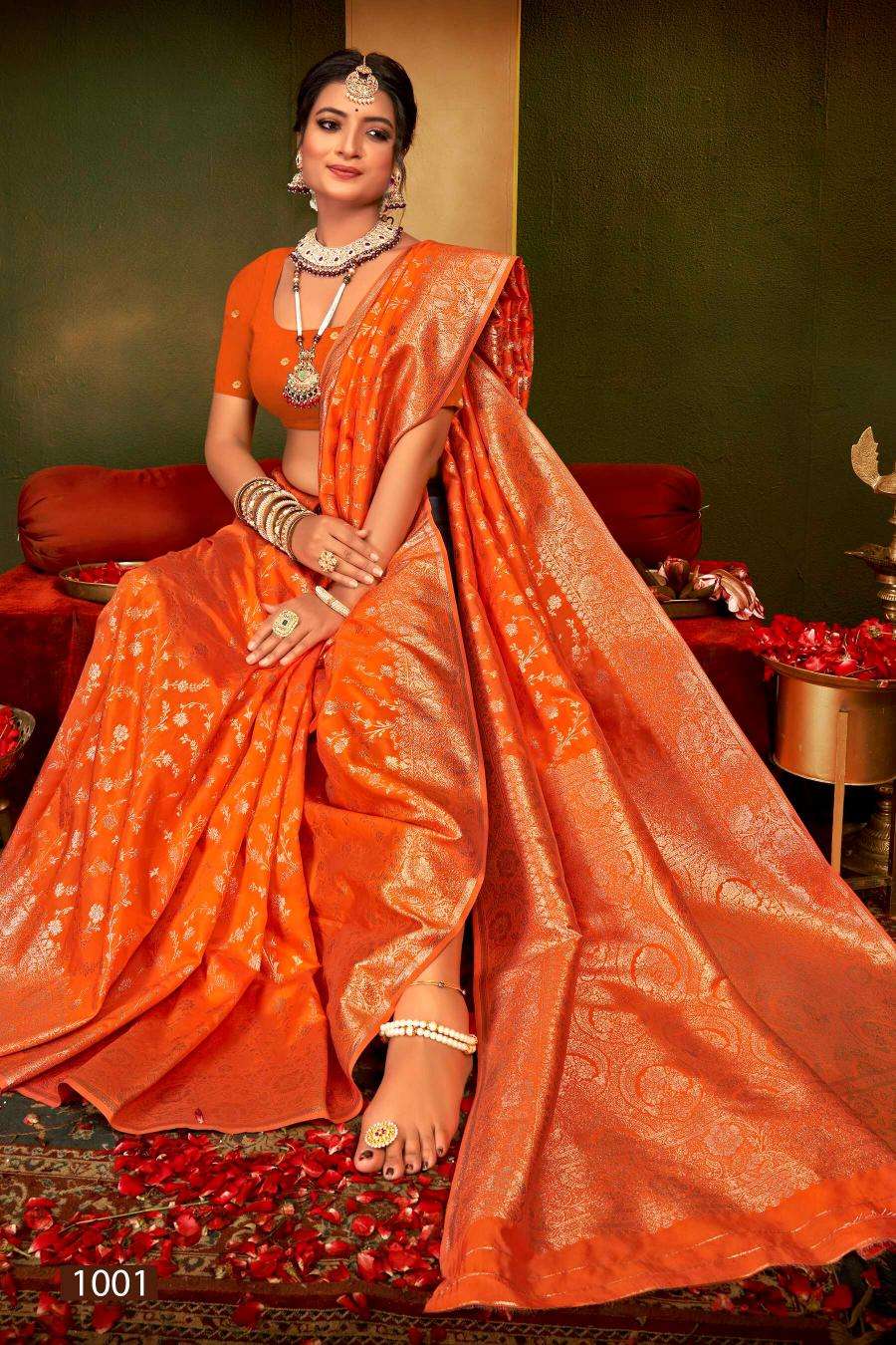 Saroj Swara silk vol.1 Saree wholesale suppliers in Delhi