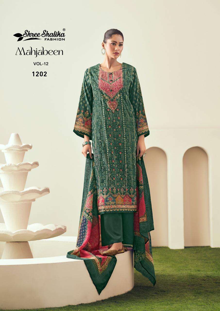 Shree Shalika Mahjabeen Vol 12 Online Pakistani suits in Heydrabad