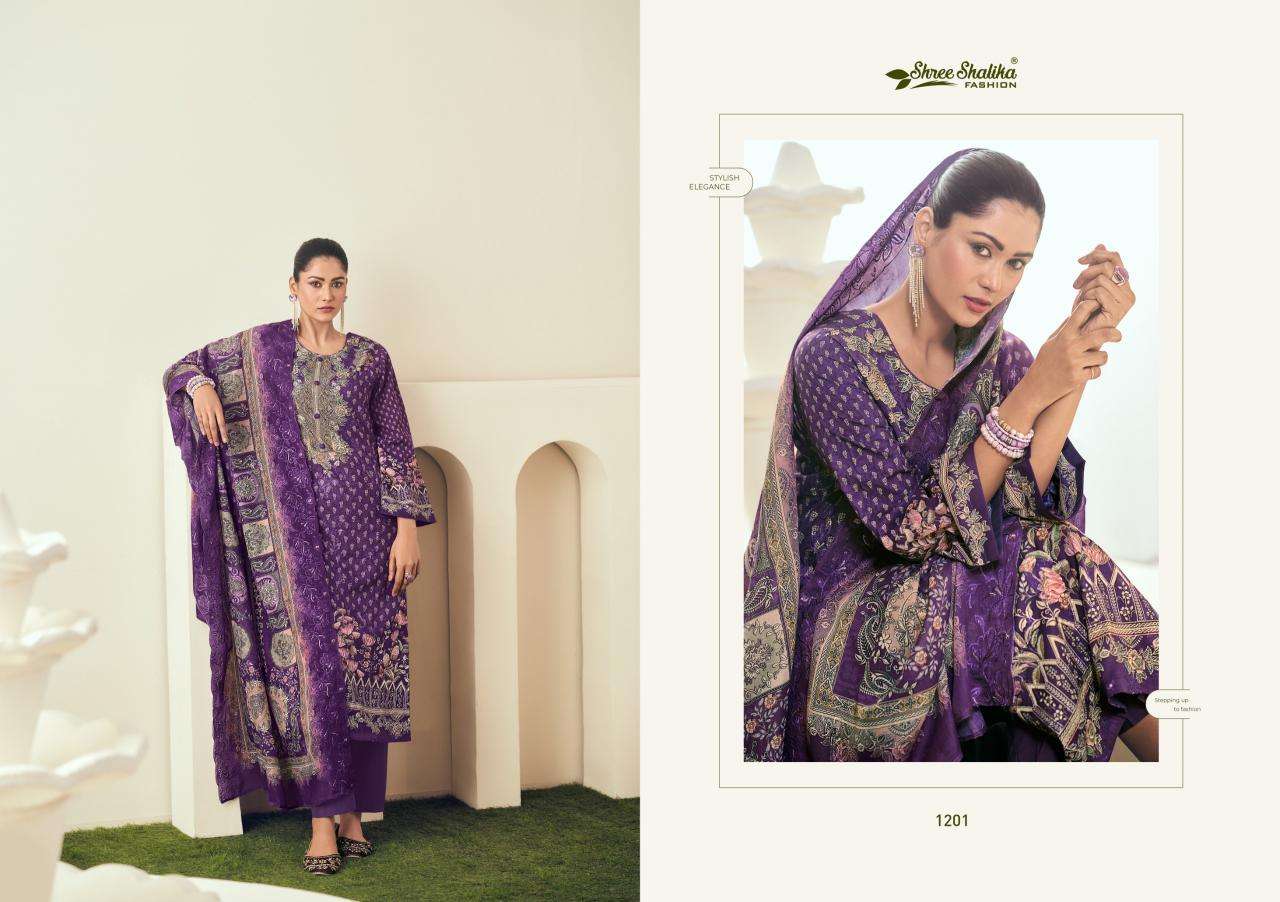 Shree Shalika Mahjabeen Vol 12 Online Pakistani suits in Heydrabad