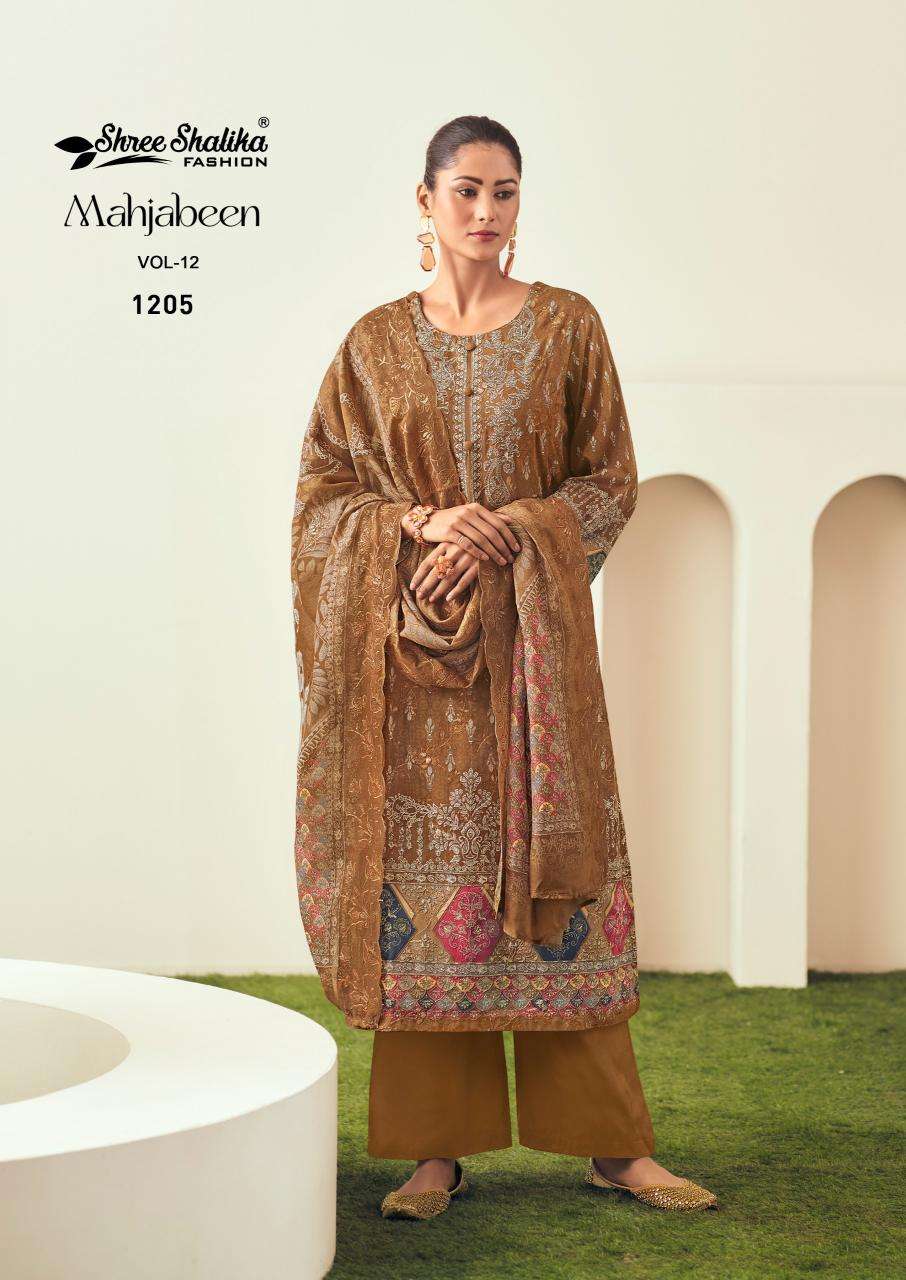 Shree Shalika Mahjabeen Vol 12 Online Pakistani suits in Heydrabad