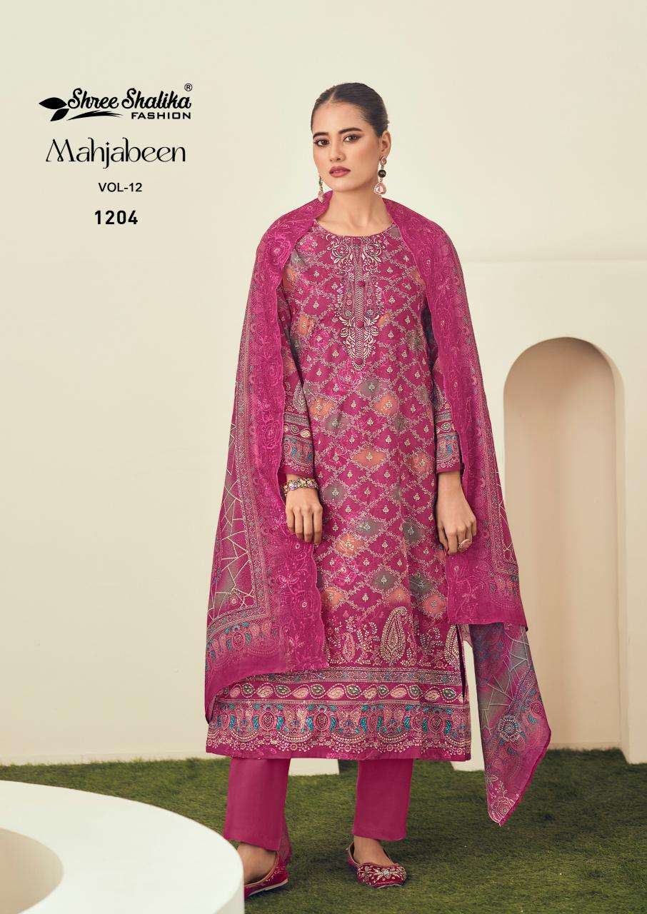 Shree Shalika Mahjabeen Vol 12 Online Pakistani suits in Heydrabad