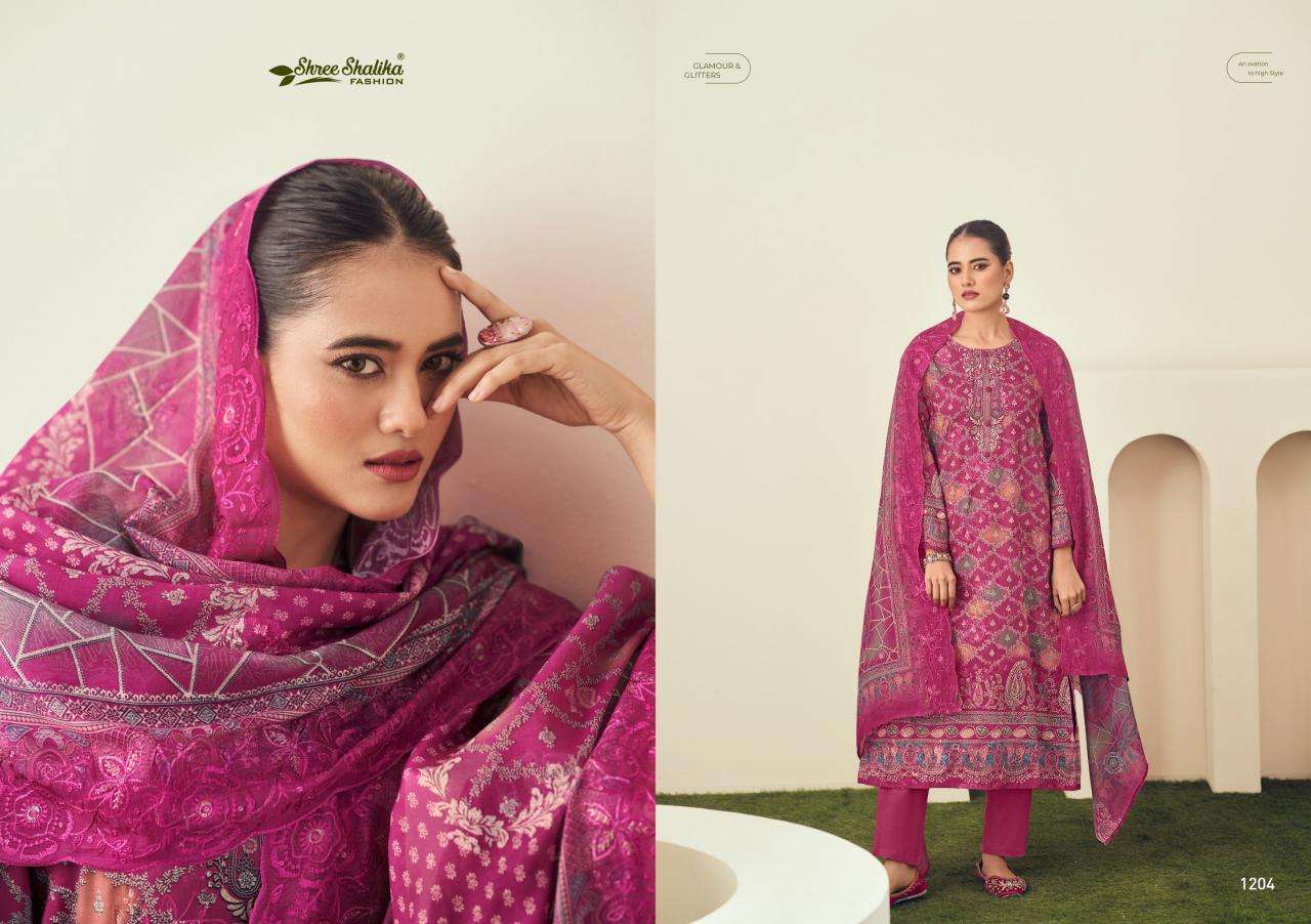 Shree Shalika Mahjabeen Vol 12 Online Pakistani suits in Heydrabad