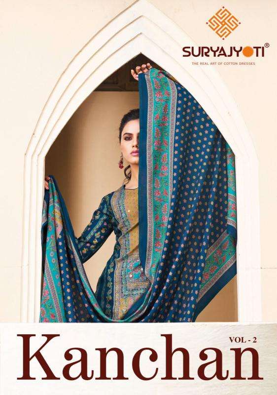 SuryaJyoti Kanchan Vol 02 Dress material wholesale market