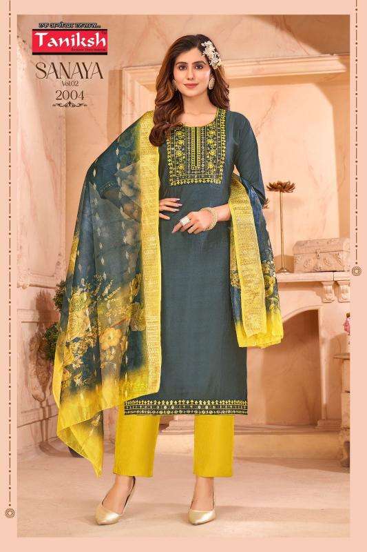 Taniksh Sanaya Vol 2 Surat kurtis online