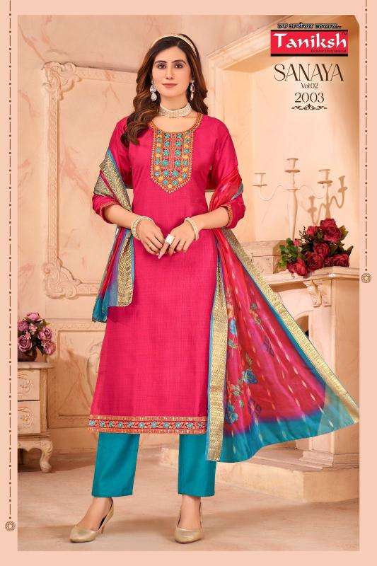 Taniksh Sanaya Vol 2 Surat kurtis online