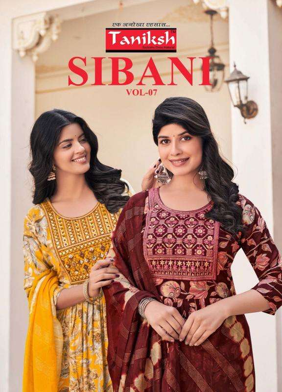 Taniksh Sibani Vol 7 Cheap Kurtis wholesale in Jamnagar