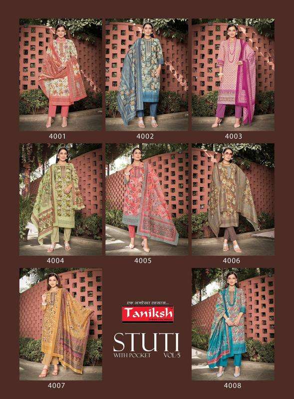 Taniksh Stuti Vol 5 Wholesale kurtis in Ahmedabad