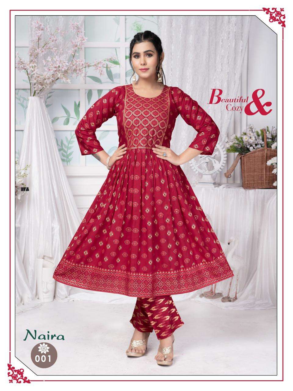 Trendy Naira VOL.1.0.2 Kurti suppliers in Mumbai