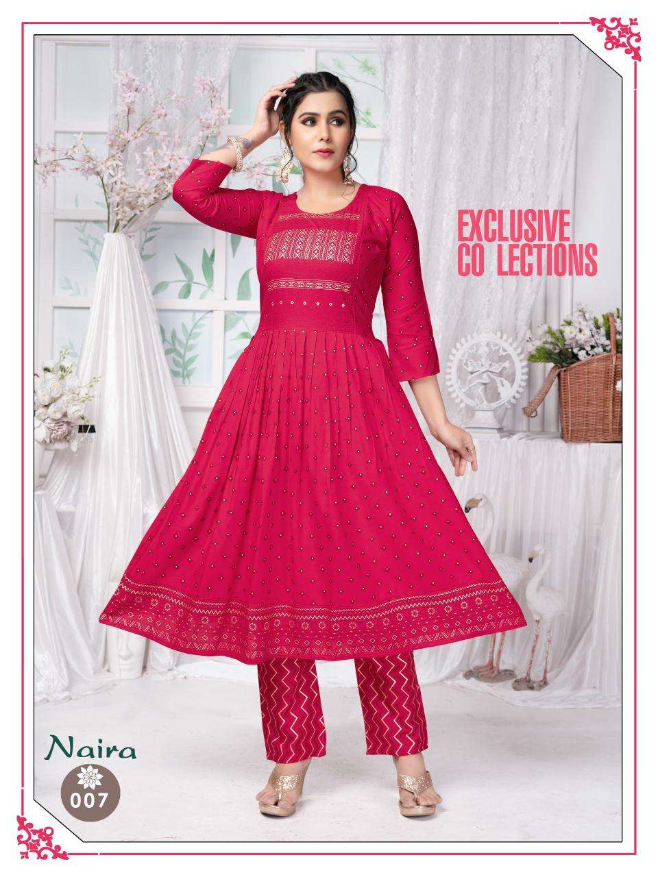 Trendy Naira VOL.1.0.2 Kurti suppliers in Mumbai