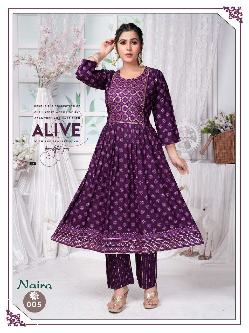 Trendy Naira VOL.1.0.2 Kurti suppliers in Mumbai