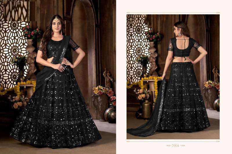 Zeeya Mehak Net Designer lehenga choli materials market