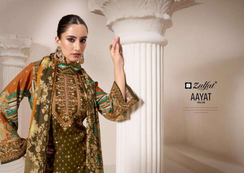 Zulfat Aayat Vol 9 Dress Material wholesale price