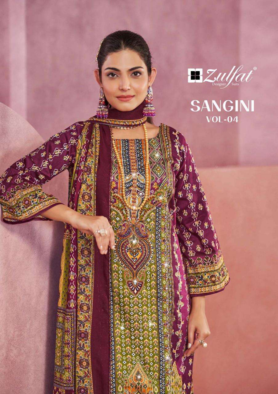 Zulfat Sangini Vol 4 Bulk dress materials