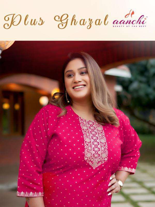 Aanchi Plus Ghazal wholesale kurti manufacturers in jaipur