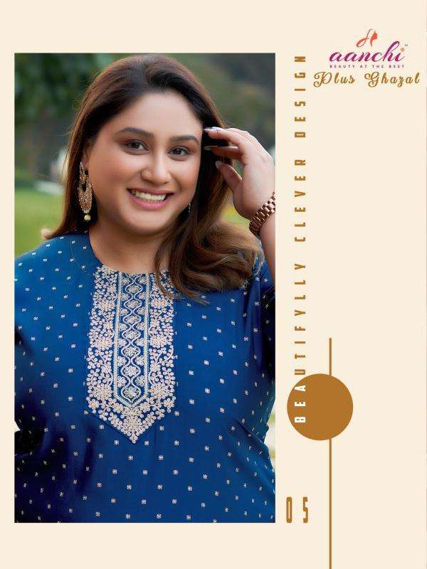 Aanchi Plus Ghazal wholesale kurti manufacturers in jaipur