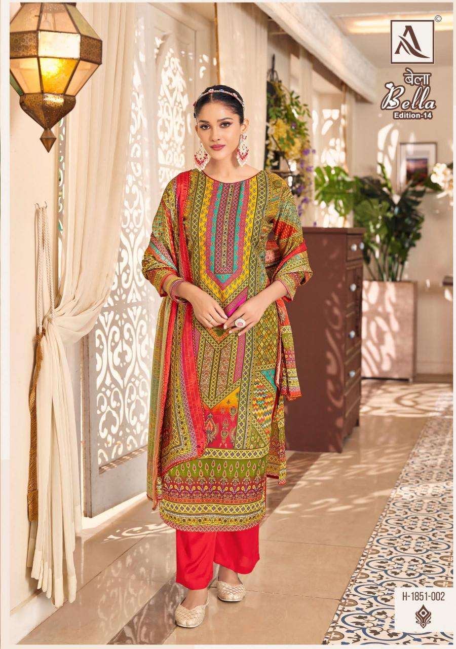 Alok Bella Vol 14 wholesale dress materials mumbai