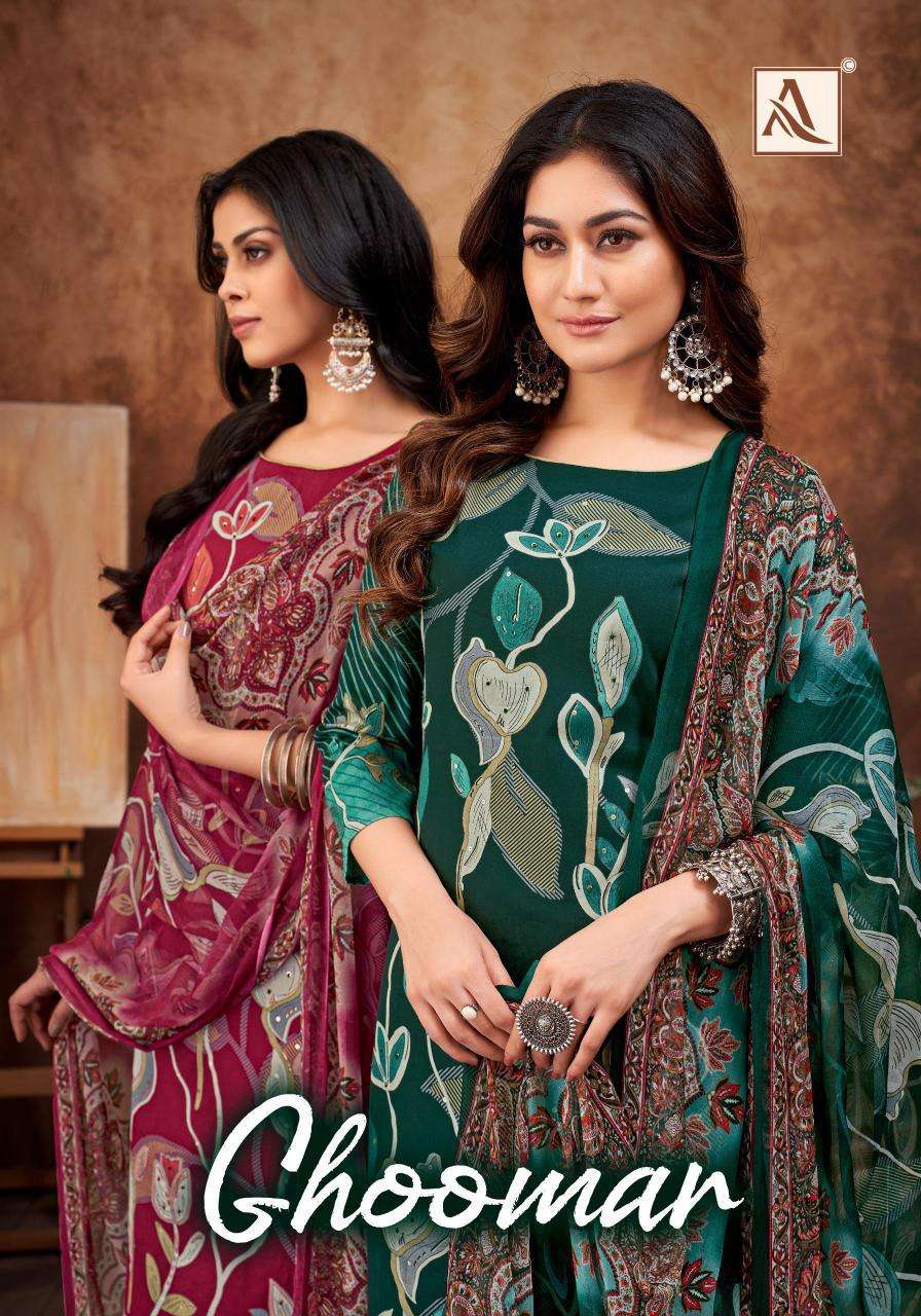 Alok Ghoomer wholesale dress materials