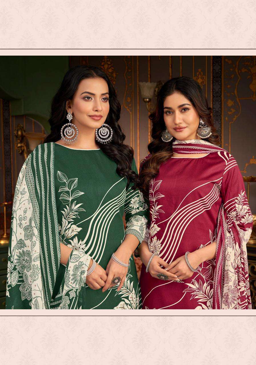 Alok Harshit Ameena wholesale dress materials in surat