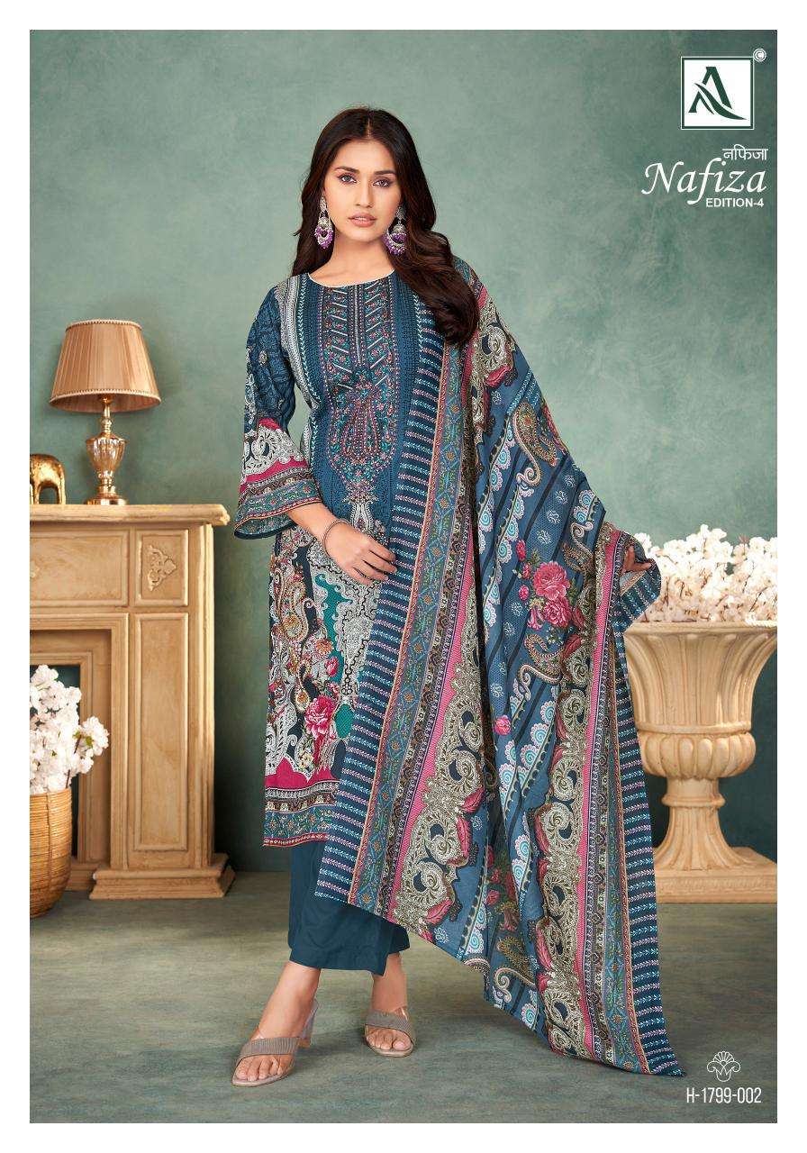 Alok Nafiza Vol 4 dress material wholesalers in surat