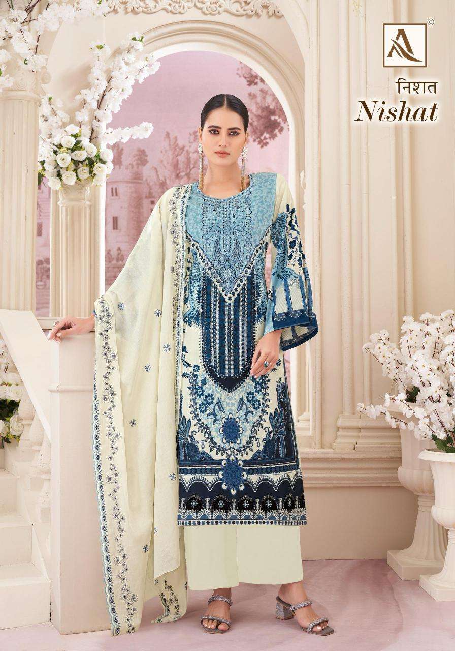 Alok Nishat wholesale dress materials in surat with price