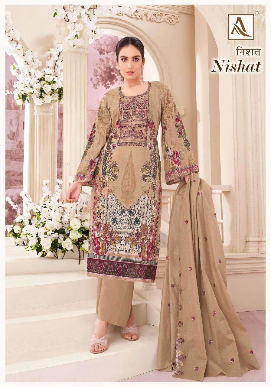 Alok Nishat wholesale dress materials in surat with price