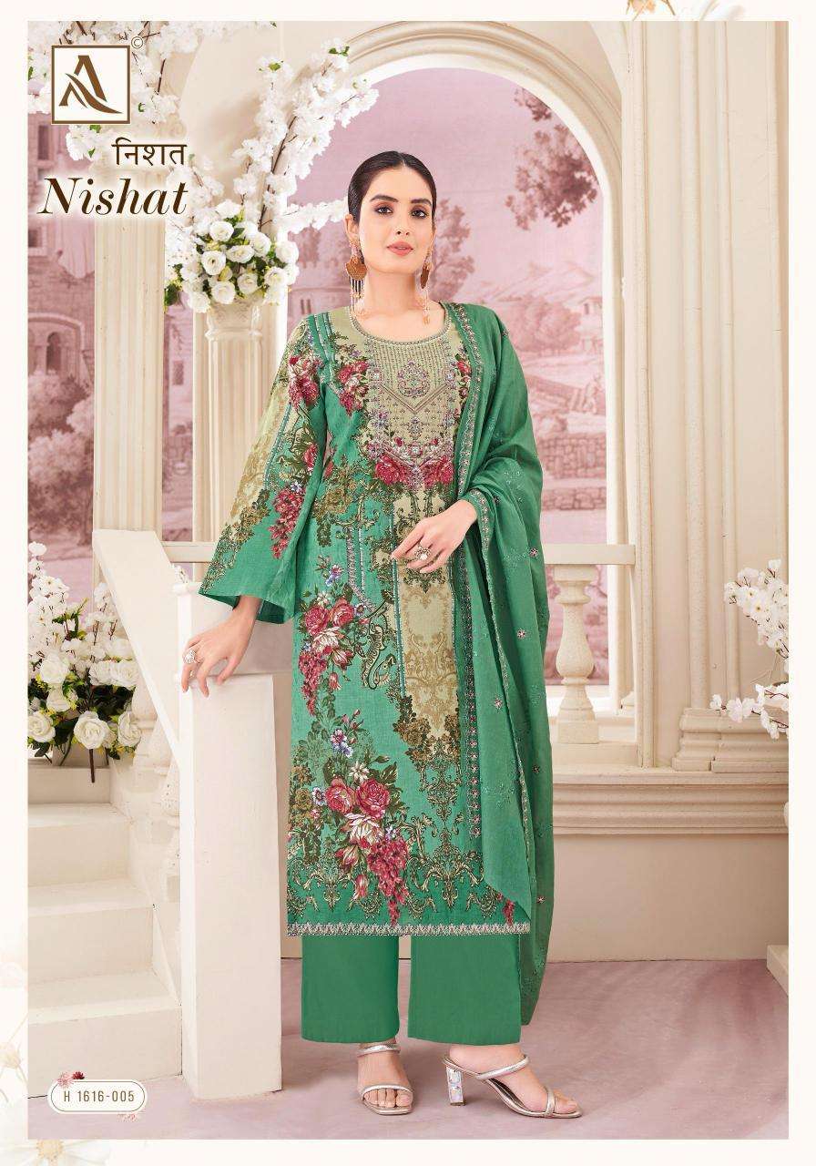 Alok Nishat wholesale dress materials in surat with price