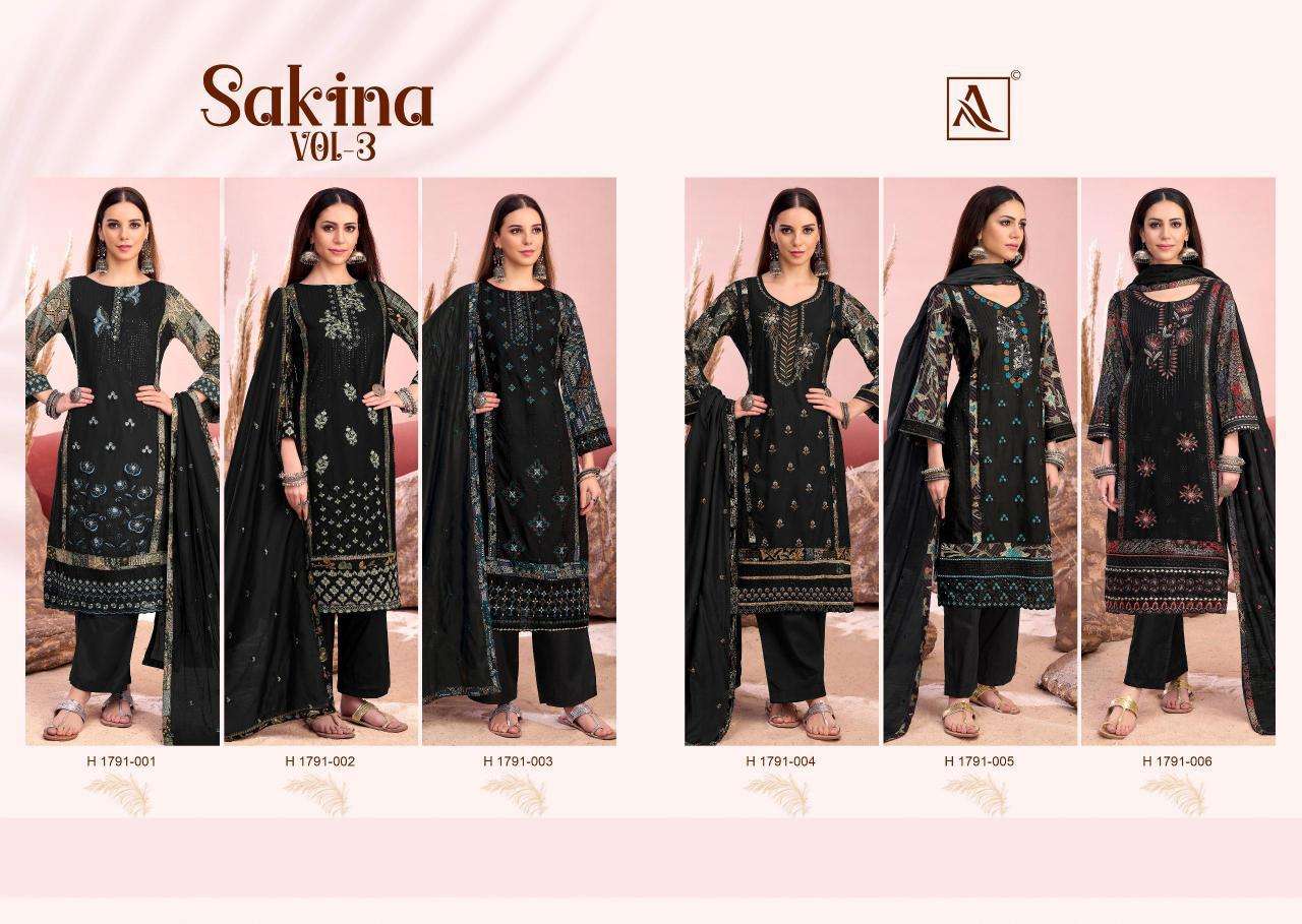 Alok Sakina Vol 3 wholesale dress materials in mumbai with price