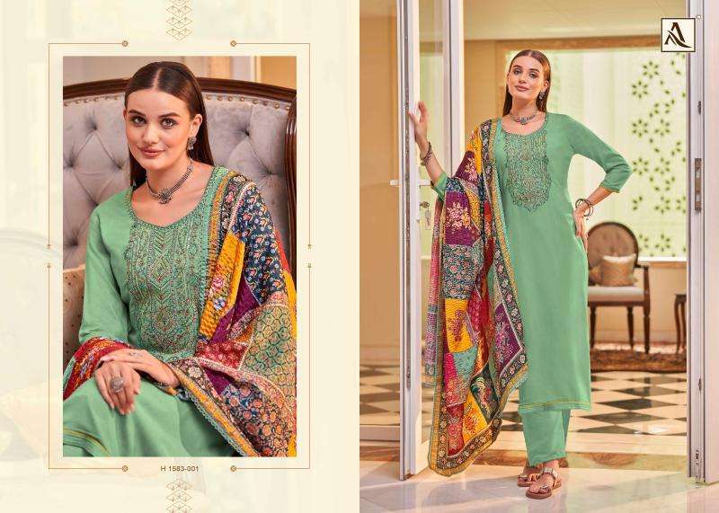 Alok Saundarya Vol 2 dress material wholesale market in ahmedabad