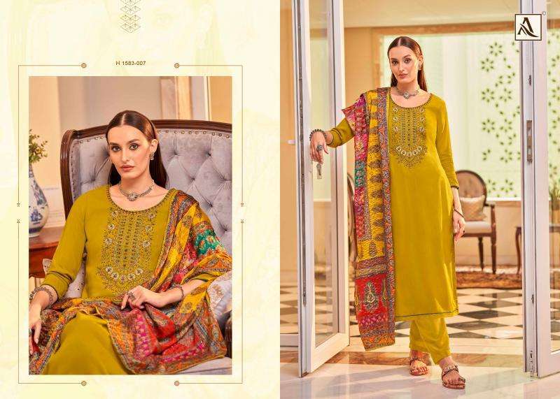 Alok Saundarya Vol 2 dress material wholesale market in ahmedabad