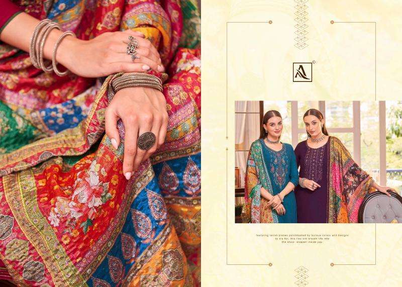 Alok Saundarya Vol 2 dress material wholesale market in ahmedabad