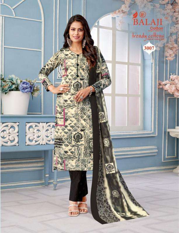 Balaji Trendy Cotton Vol-03 wholesale dress material online