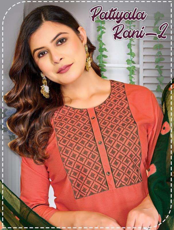 Beauty Queen Patiyala Rani Vol 2 wholesale kurti