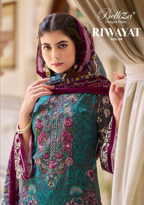 Belliza Riwayat Vol 9 wholesale dress materials in bangalore with price