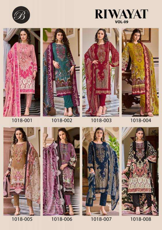 Belliza Riwayat Vol 9 wholesale dress materials in bangalore with price