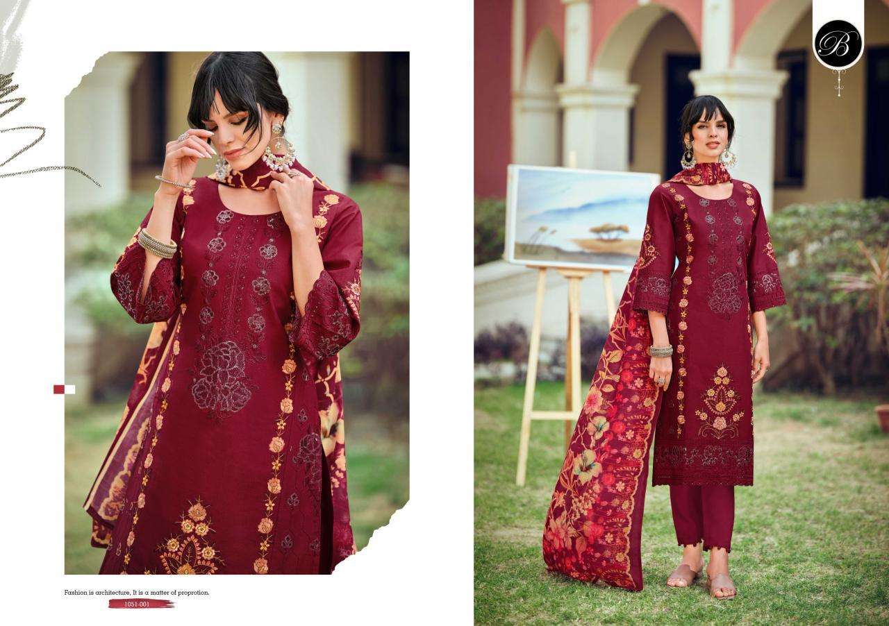  Belliza Zoya dress material wholesale online